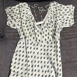 Banana Republic  V-Neck pattern Dress